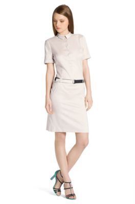 Cotton blend shirt dress 'Katary'