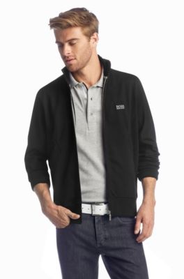 Pure cotton sweatshirt jacket 'Skaz'