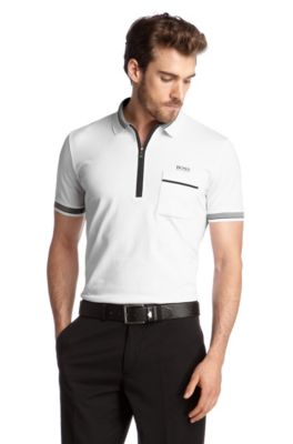 Zip-up polo shirt 'Philix'