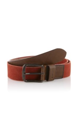 Belt with square pin buckle 'Jeberto'