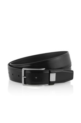 Brushed leather belt 'Suello'
