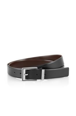 Reversible belt in a gift box 'Gerio'