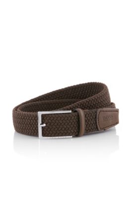 Belt with a rectangular pin buckle 'Calinos'