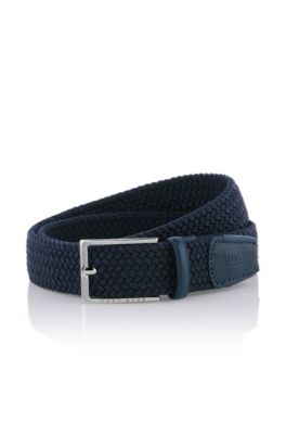 Belt with a rectangular pin buckle 'Calinos'
