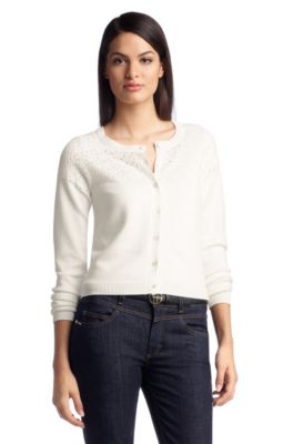 Ribbed, knit jacket 'F4717'