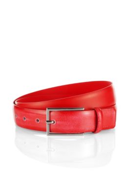 Leather belt with pin buckle 'Gereon-F'