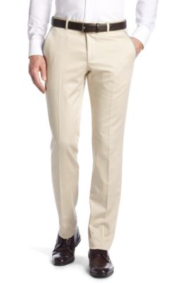 Suit trousers with contrasting piping 'Genevo'