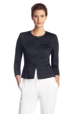 Round neck jacket &acute;Jacaila'