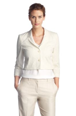 Short blazer with notch lapel 'Jolanka'