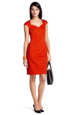 Dress with an off-the-shoulder neckline 'Daliyan