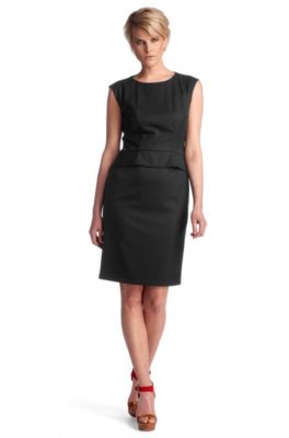 Sheath dress in blended new wool 'Dapeplina'
