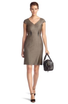 Sheath dress in blended new wool 'Dilova'