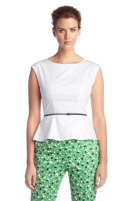 Cotton/elastane top 'Ipepla'