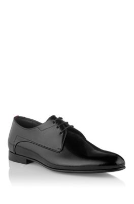 Schn&uuml;rschuh &acute;Eviano` aus bedrucktem Leder