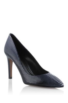 Pumps &acute;Pania` aus Wasserschlangen-Leder