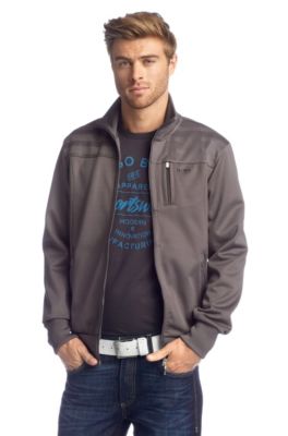 Sweatshirt-Jacke &acute;Skoot` aus Baumwoll-Mix