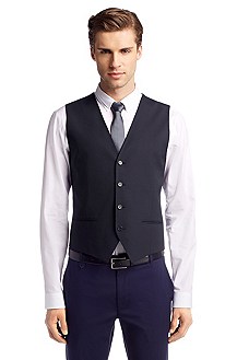 'Wel" waistcoat with new wool blend