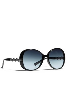 Damensonnenbrille im Stil der 80er Jahre