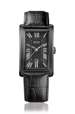 Men's watch with leather strap 'HB 1014'
