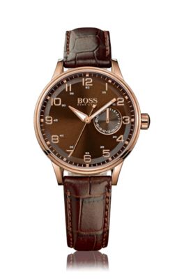 Wristwatch with a date display 'HB 5005'