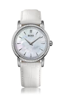 Wristwatch with rhinestones 'HB 4034'