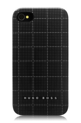 Hard Cover &acute;Squares Black` f&uuml;r iPhone 4/4S