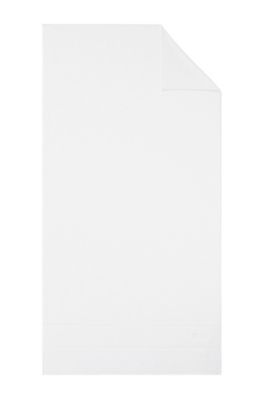 Towel with woven edging 'PLAIN'