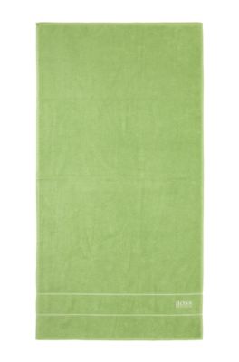 Duschtuch &acute;PLAIN` mit gewebten Abschlussblenden