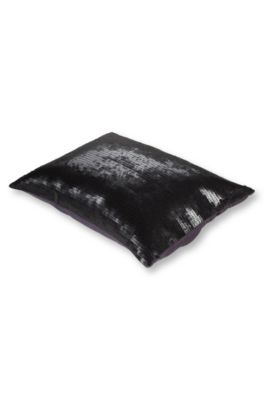 Cushion cover with sequin trim 'SEQUINS'