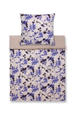 Duvet cover 'Cobalt Leaves'