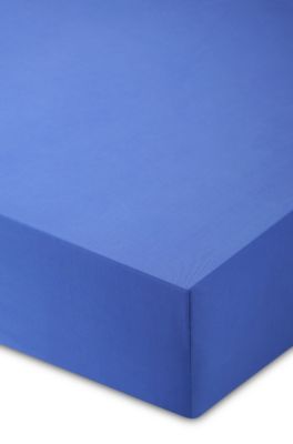 Spannbettlaken &acute;Plain` mit Gummizug