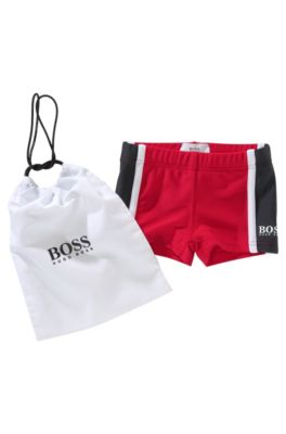 Polyamide swim shorts with elastane 'J04095'