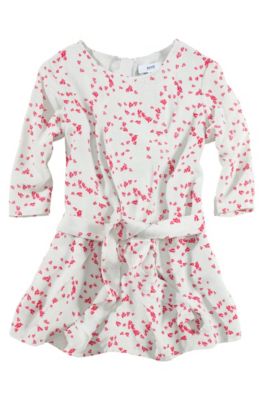 Printkleid &acute;J12084` aus Viskose-Seiden