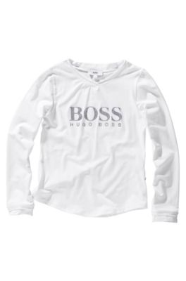 Longsleeve &acute;J15137` mit Strass-Steinchen