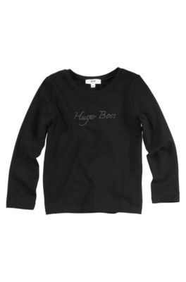 Langarm-Shirt &acute;J15209` mit Logo-Verzierung