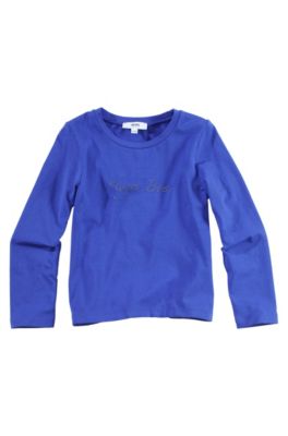Langarm-Shirt &acute;J15209` mit Logo-Verzierung