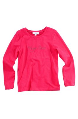 Langarm-Shirt &acute;J15209` mit Logo-Verzierung