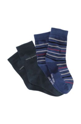 Socken im Doppelpack &acute;J20095` aus Baumwoll-Mix