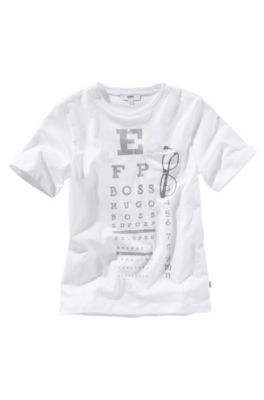 Crew neck T-Shirt &acute;J25322`, White