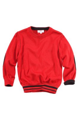 Sweater with elbow patches 'J25395'