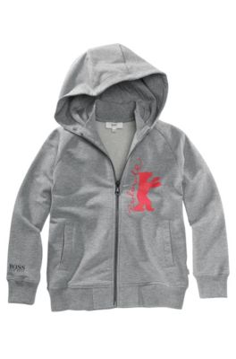 Hooded sweatshirt jacket 'J25595'