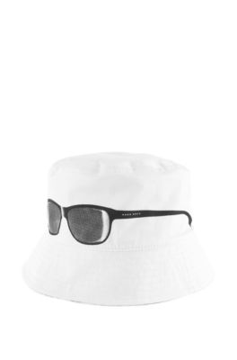 Chapeau r&eacute;versible imprim&eacute;, J91007