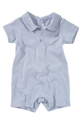 Short-sleeved, polo bodysuit 'J94017'