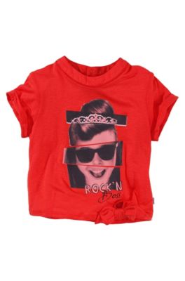 T-shirt &agrave; encolure ronde, J95048