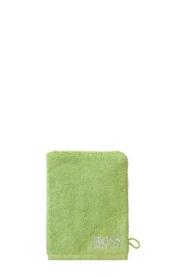Waschhandschuh &acute;PLAIN` aus Baumwolle