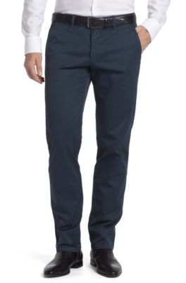 Chino ´Crigan 2 2 D` van katoenmix door BOSS Black