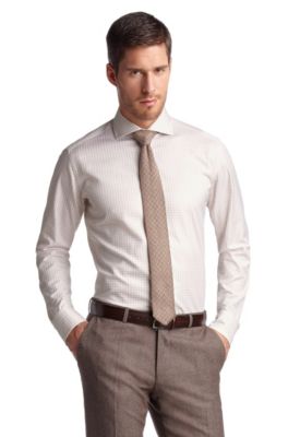 Sporty checked business shirt Christo by BOSS Selection